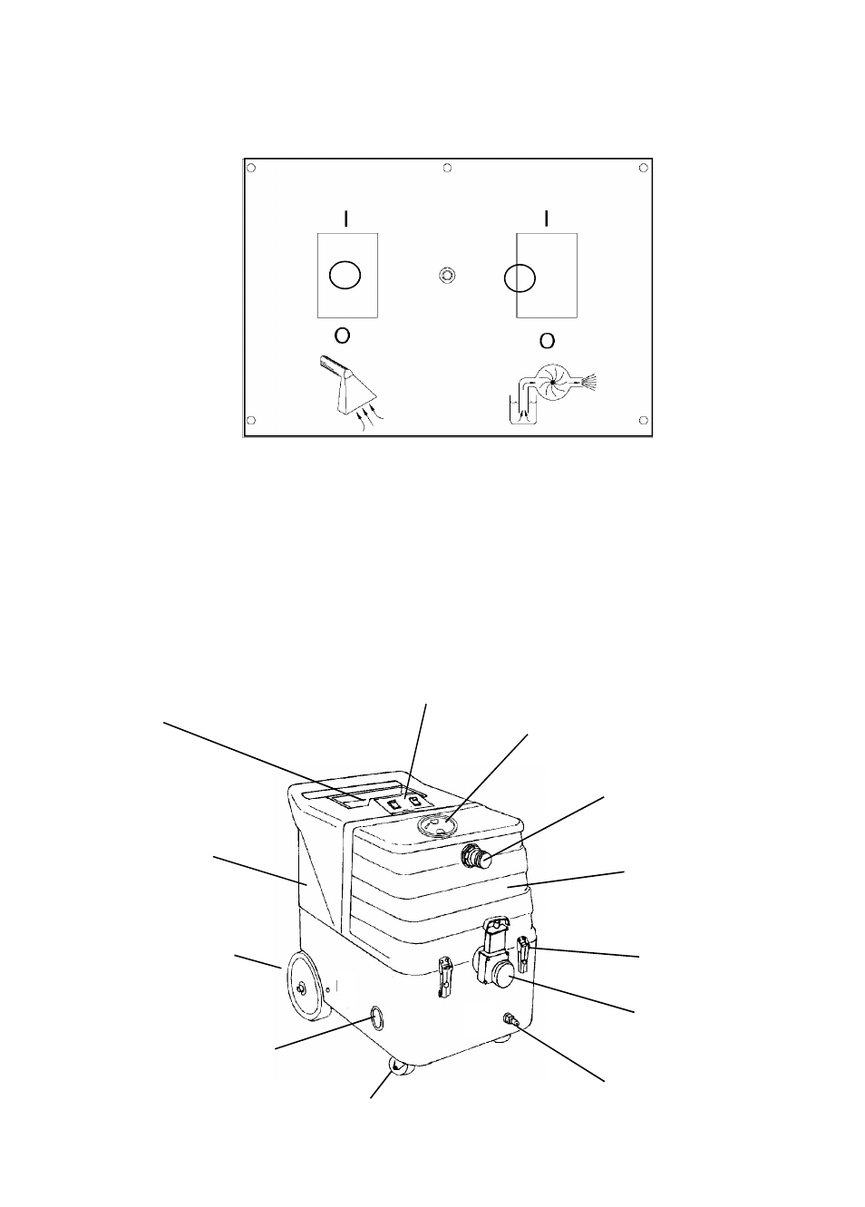 Щиток переключателей mx 107c | Nilfisk-ALTO MX 107 C User Manual | Page 60 / 64