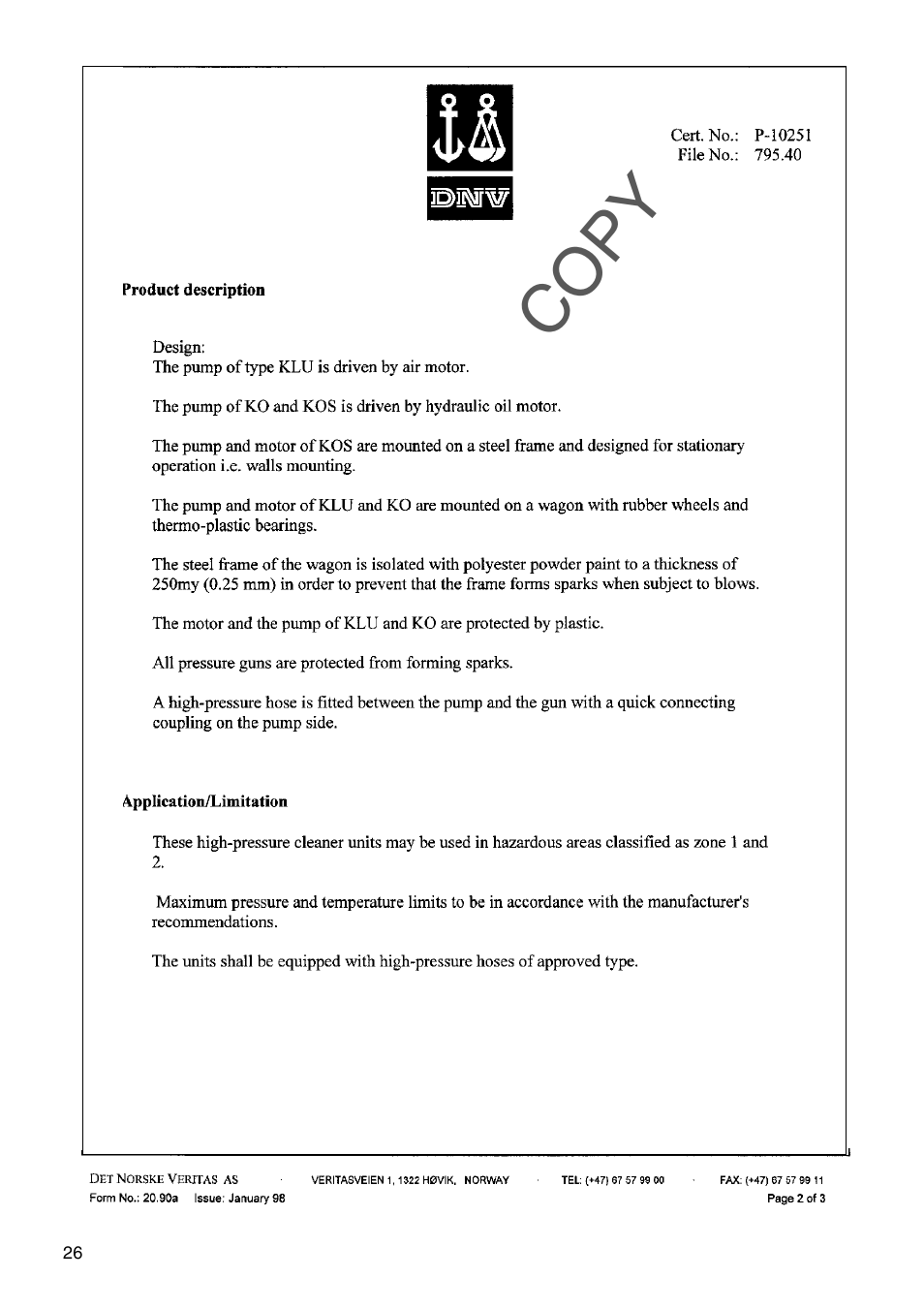 Copy | Nilfisk-ALTO 03KLU User Manual | Page 12 / 15