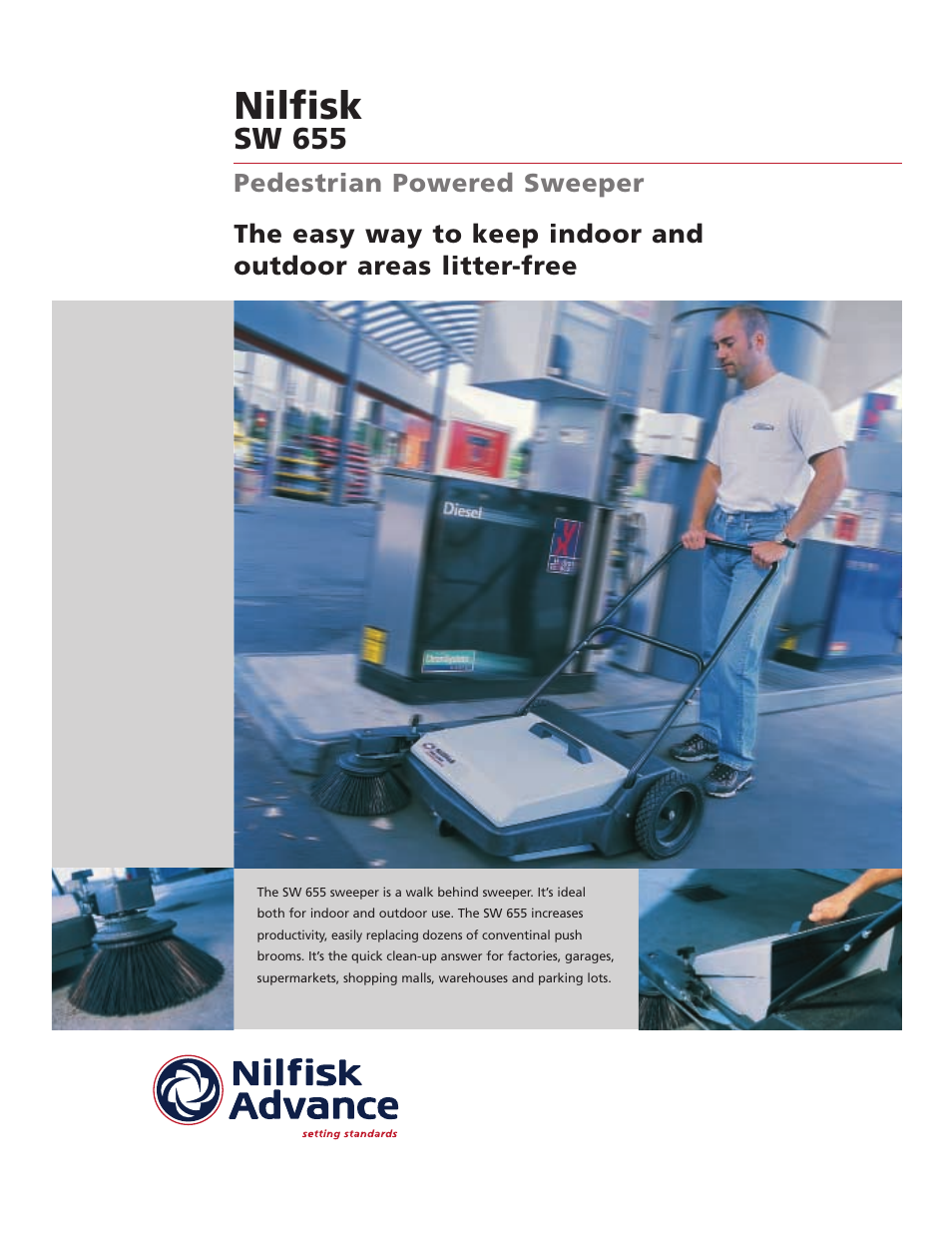 Nilfisk-ALTO SW 655 User Manual | 2 pages