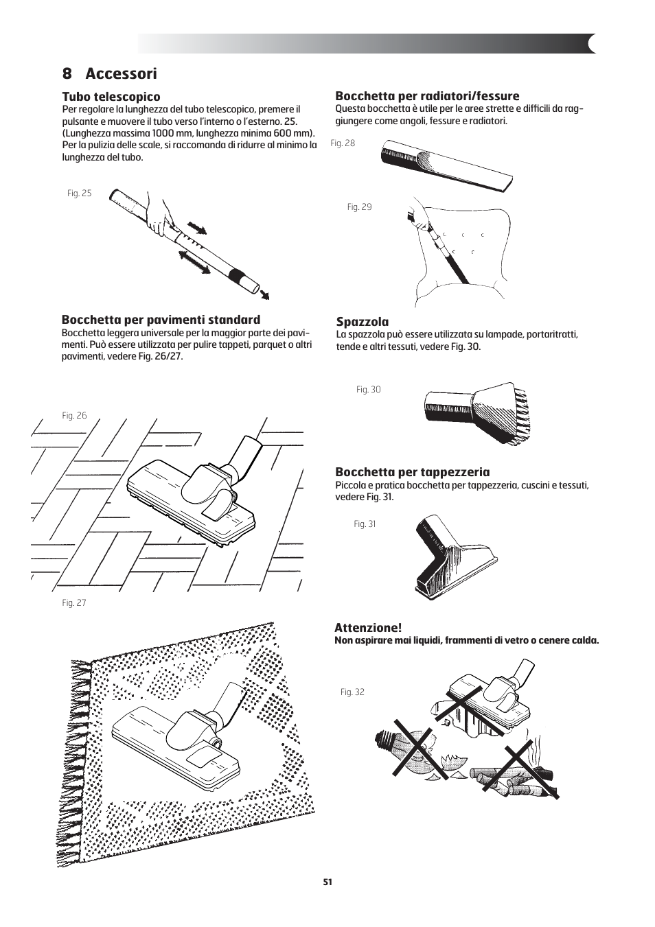 8 accessori | Nilfisk-ALTO Centix 40 User Manual | Page 12 / 107