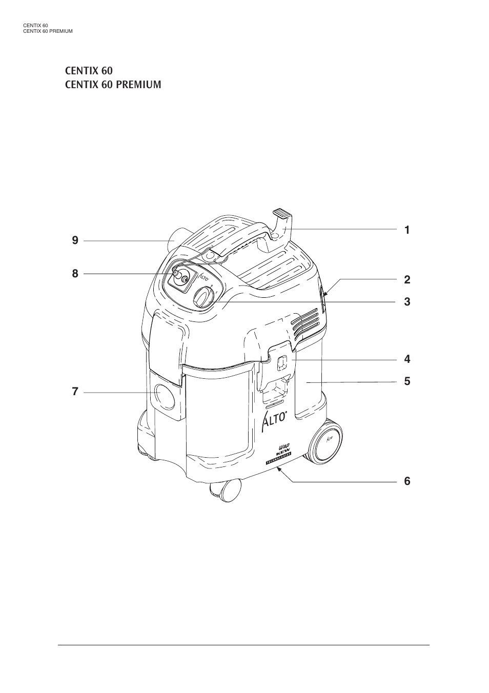 Nilfisk-ALTO Centix 40 User Manual | Page 18 / 107