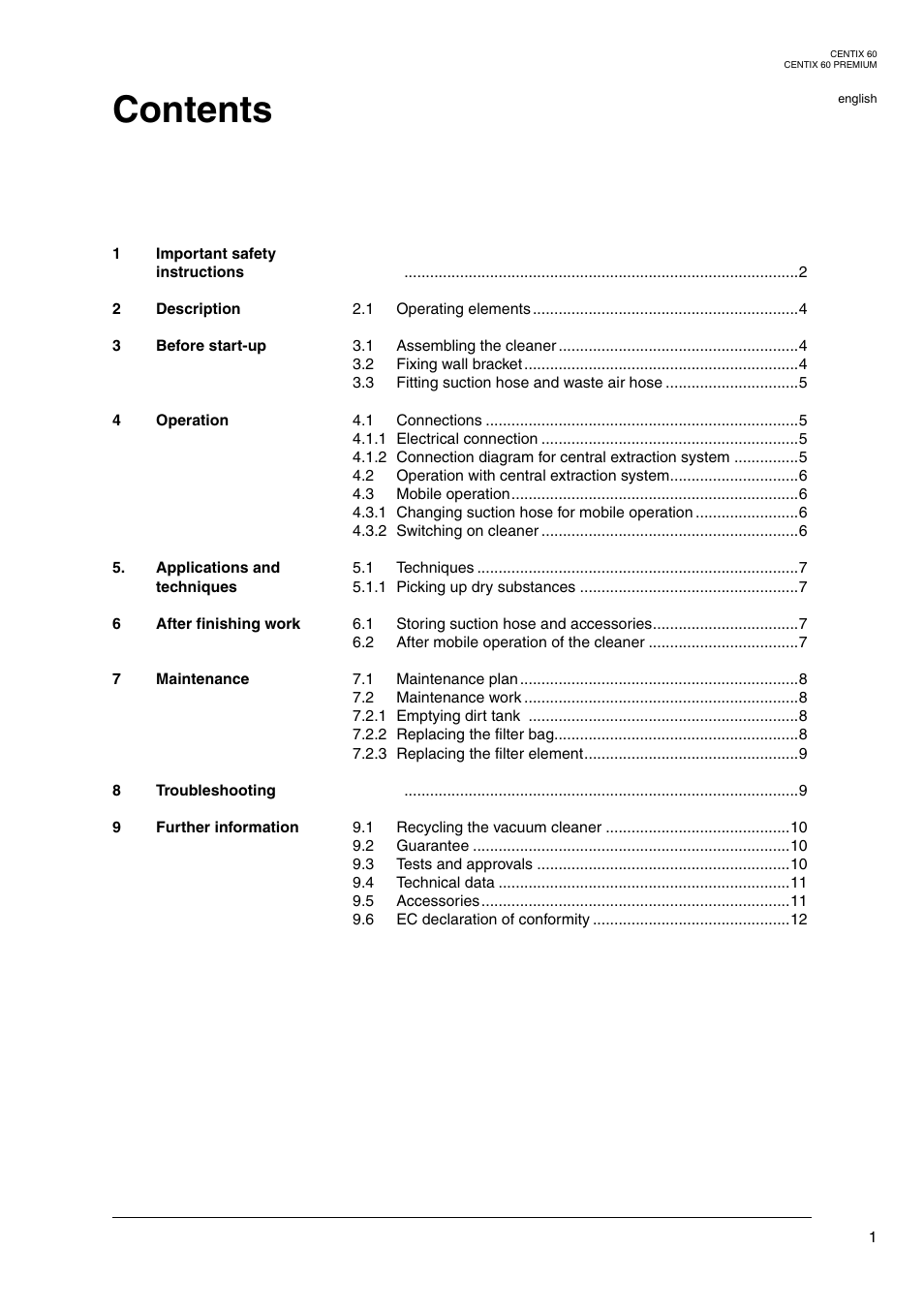 Nilfisk-ALTO Centix 40 User Manual | Page 19 / 107