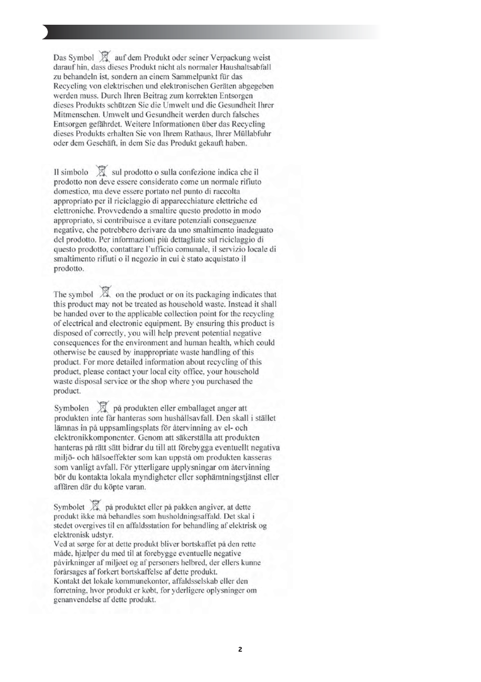 Nilfisk-ALTO Centix 40 User Manual | Page 2 / 107
