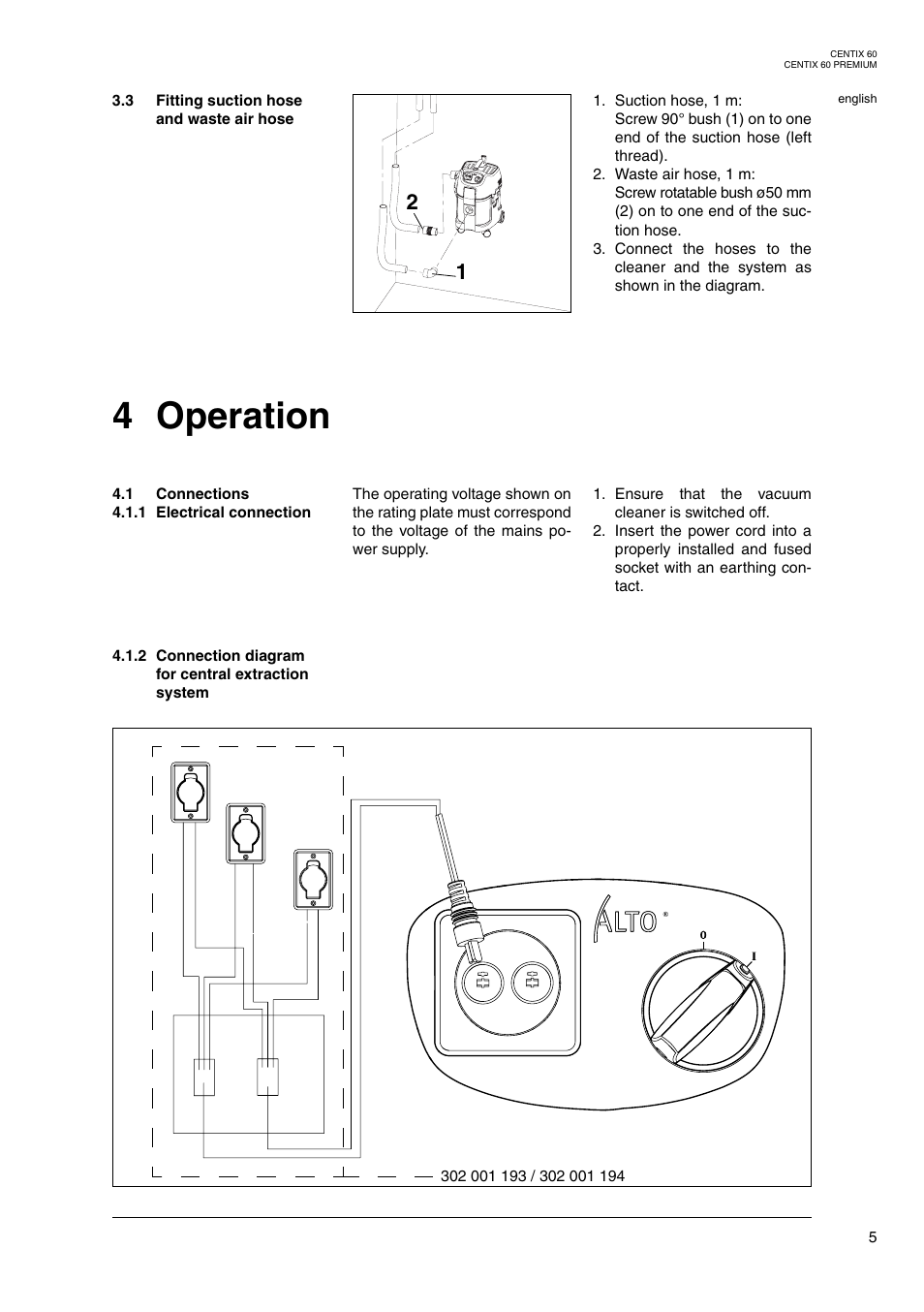 4 operation | Nilfisk-ALTO Centix 40 User Manual | Page 23 / 107