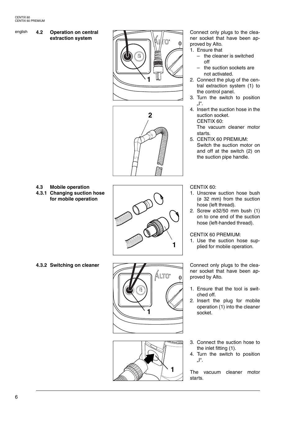 Nilfisk-ALTO Centix 40 User Manual | Page 24 / 107