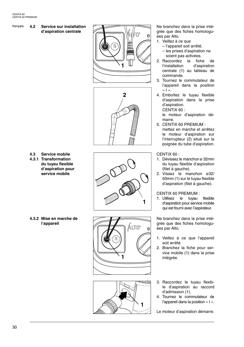 Nilfisk-ALTO Centix 40 User Manual | Page 48 / 107