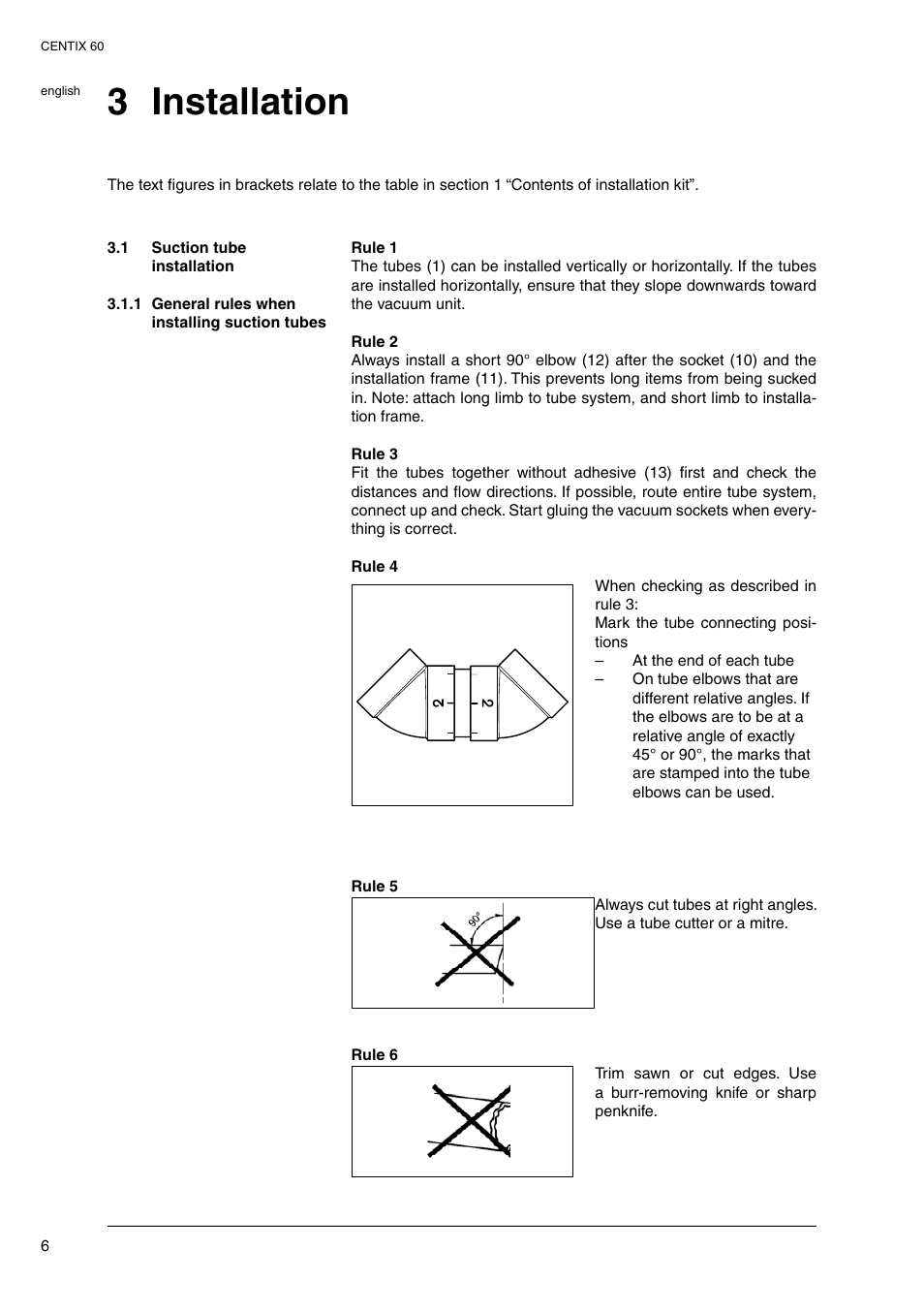 3 installation | Nilfisk-ALTO Centix 40 User Manual | Page 61 / 107