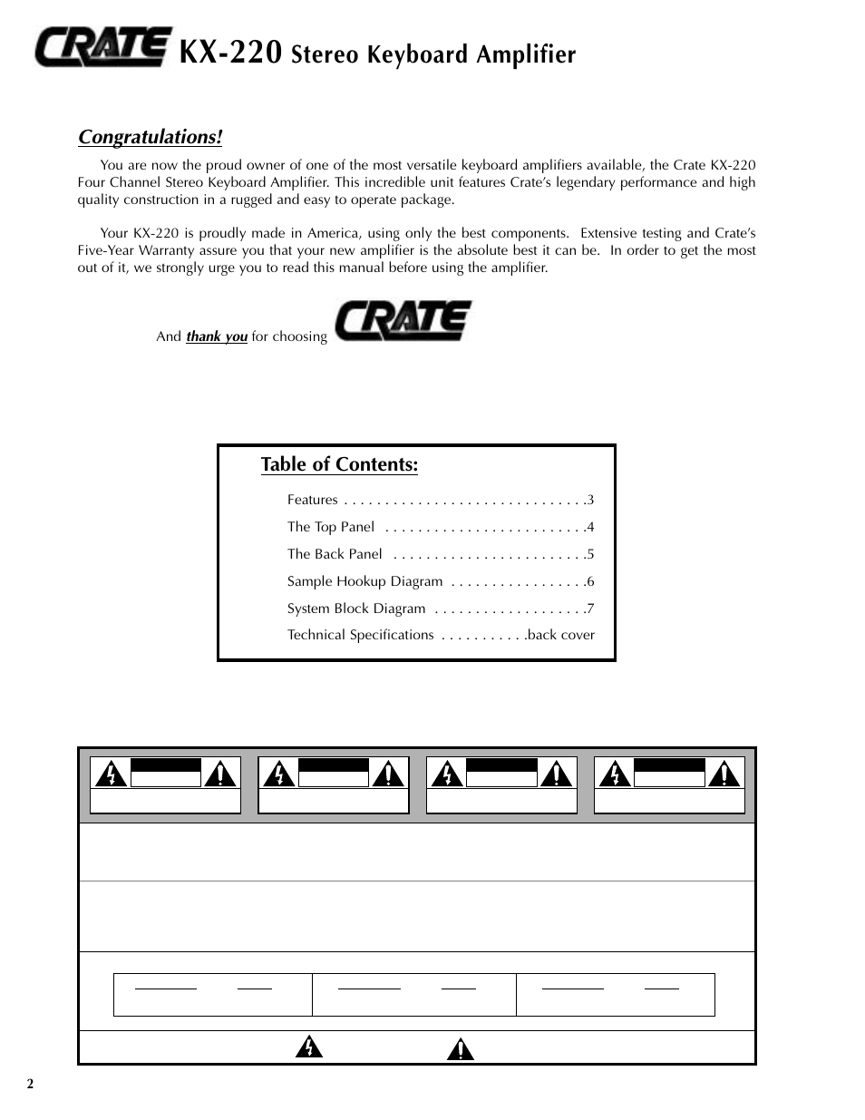 Nilfisk-ALTO KX-220 User Manual | Page 2 / 8