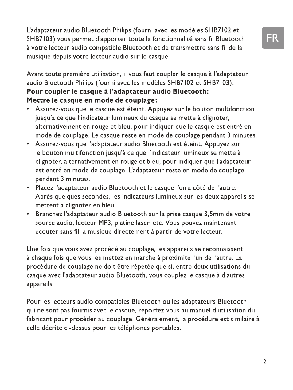 Philips Bluetooth-Stereo-Headset User Manual | Page 48 / 107