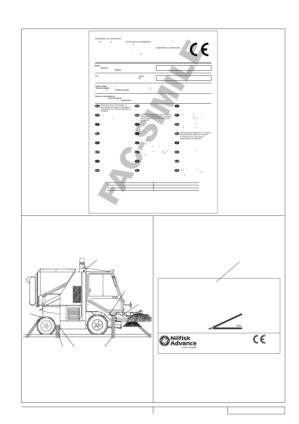 Ab c | Nilfisk-ALTO RS 850 User Manual | Page 3 / 208