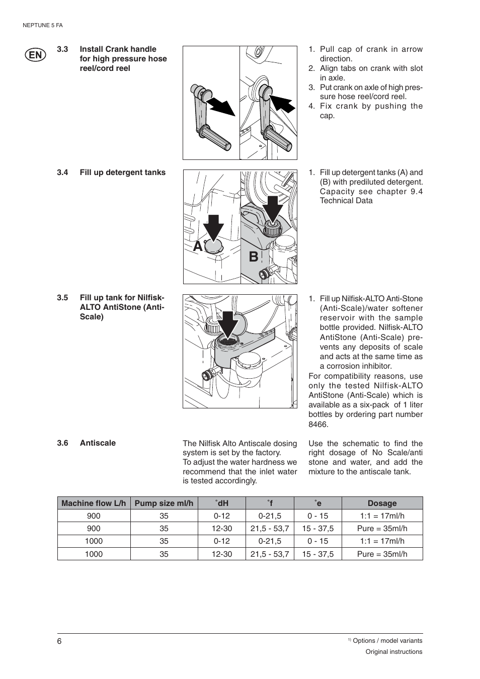 Nilfisk-ALTO NEPTUNE 5 FA 107400337 C User Manual | Page 8 / 24