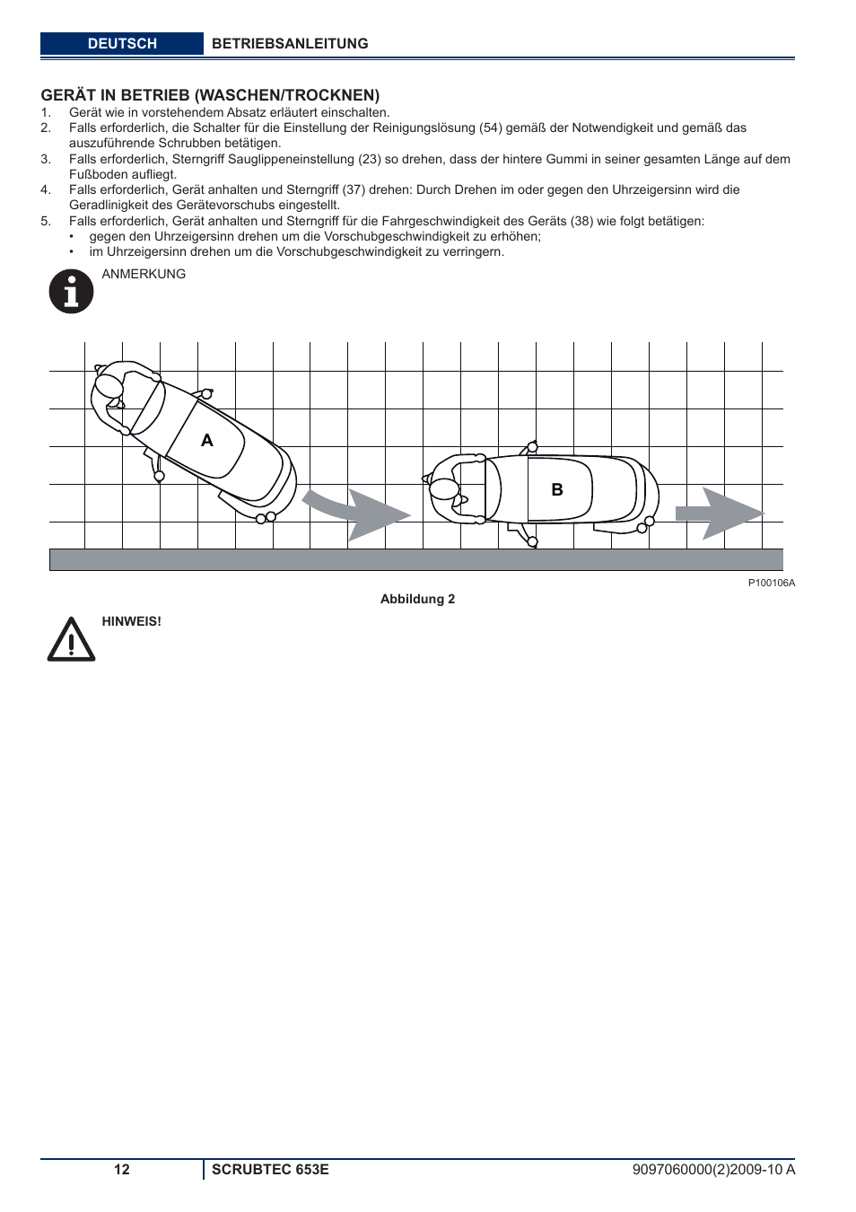 Nilfisk-ALTO SCRUBTEC 653E User Manual | Page 14 / 76