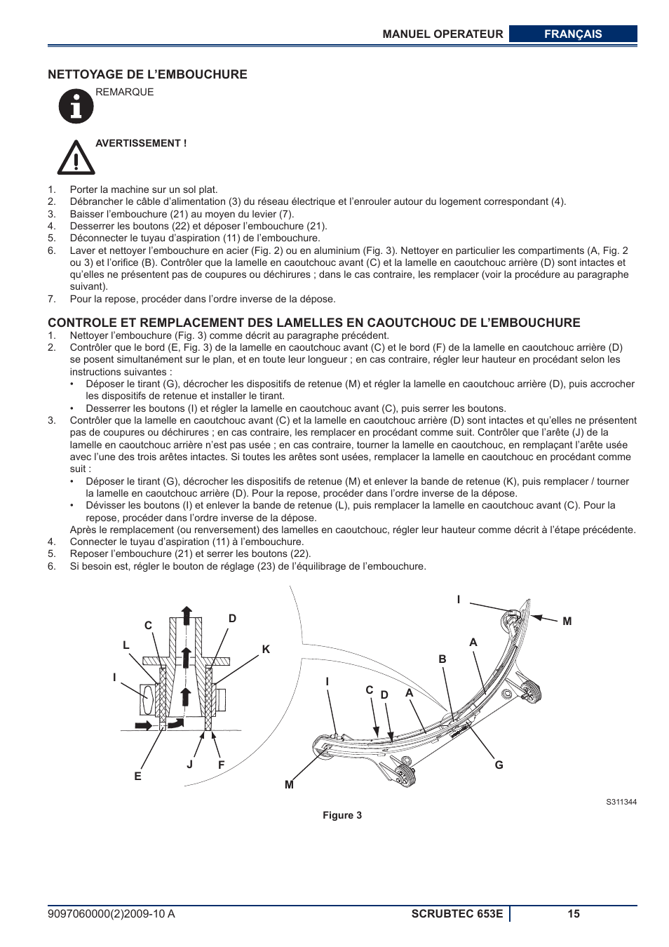 Nilfisk-ALTO SCRUBTEC 653E User Manual | Page 35 / 76