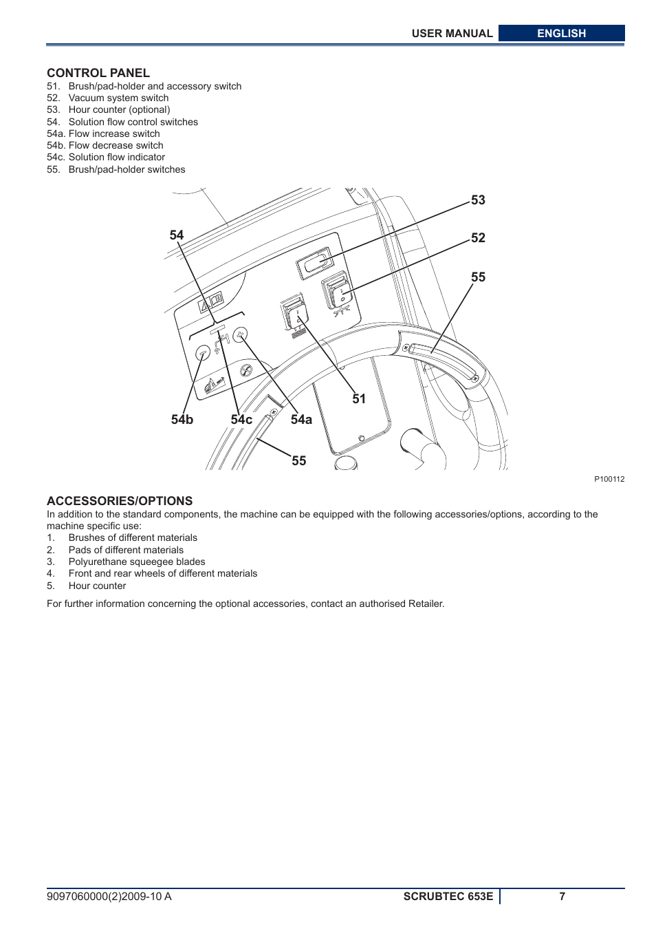 Nilfisk-ALTO SCRUBTEC 653E User Manual | Page 45 / 76