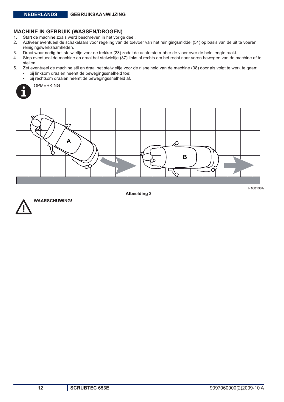 Nilfisk-ALTO SCRUBTEC 653E User Manual | Page 68 / 76