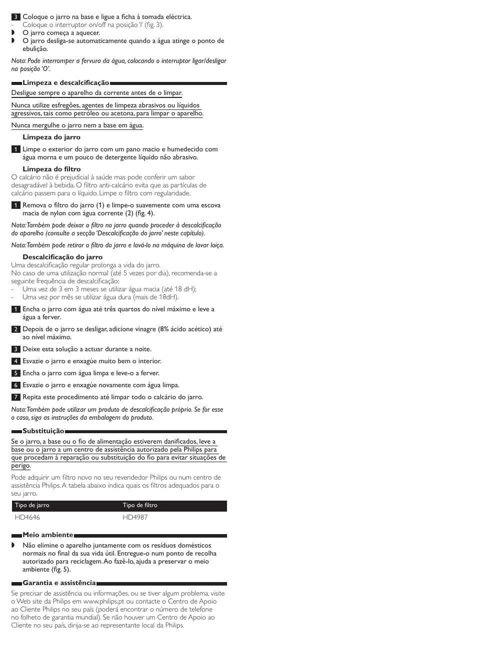 Philips Wasserkocher User Manual | Page 9 / 9