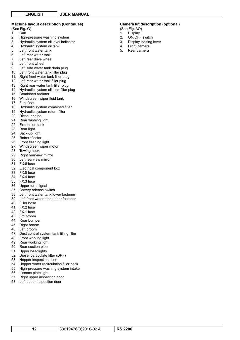 Nilfisk-ALTO RS 2200 User Manual | Page 134 / 224