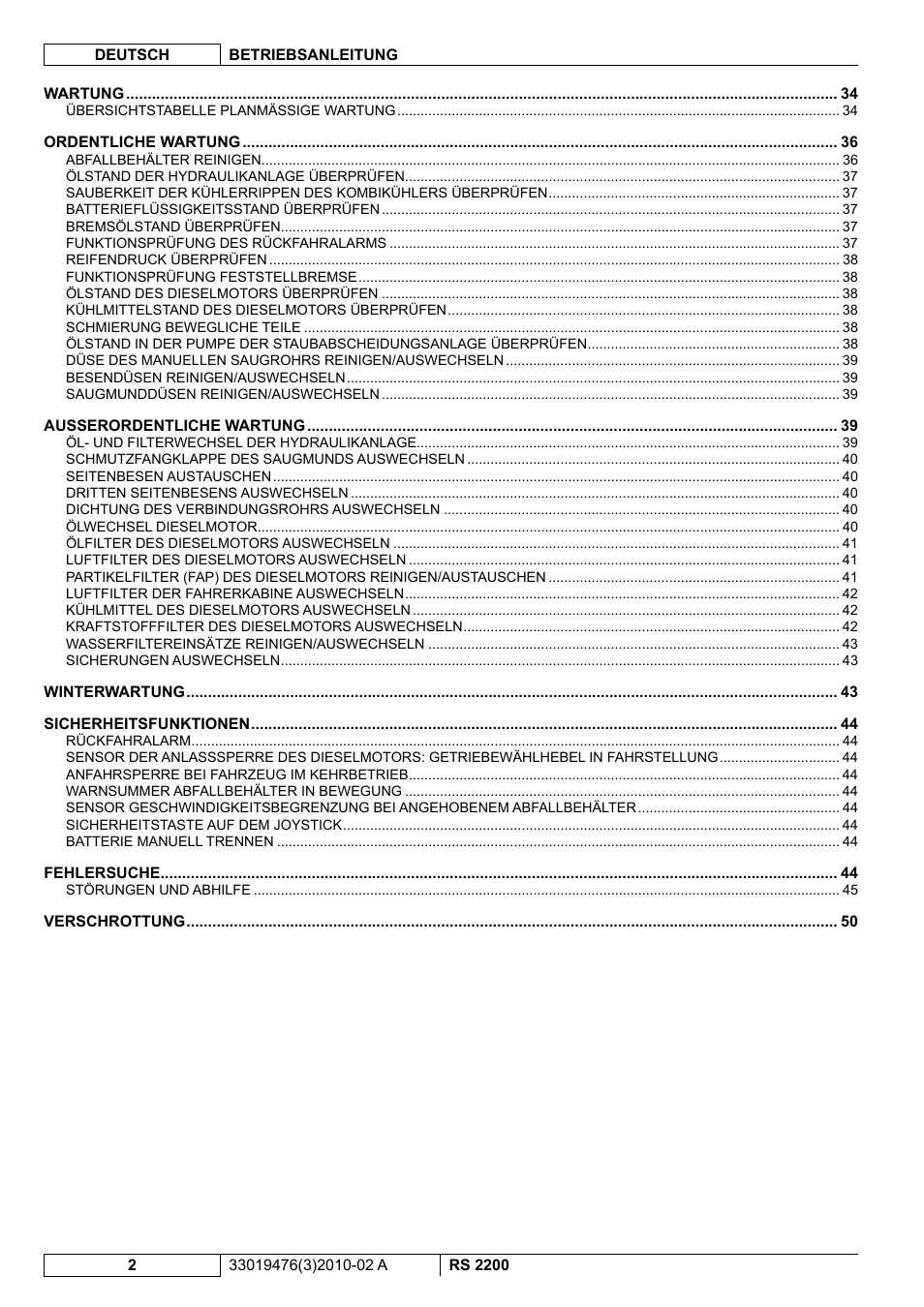 Nilfisk-ALTO RS 2200 User Manual | Page 24 / 224