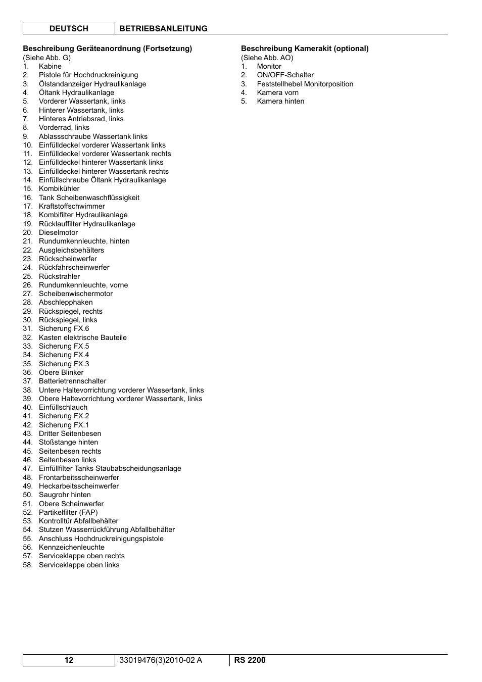 Nilfisk-ALTO RS 2200 User Manual | Page 34 / 224