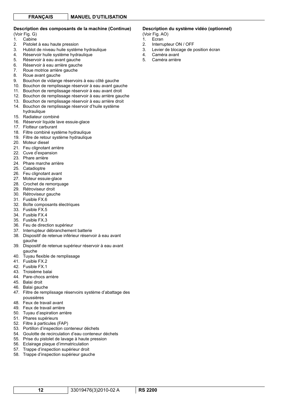 Nilfisk-ALTO RS 2200 User Manual | Page 84 / 224