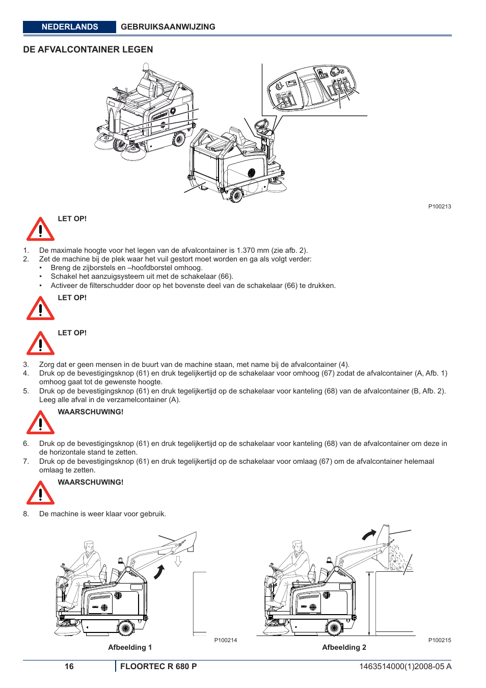 Nilfisk-ALTO R 680 P User Manual | Page 114 / 132