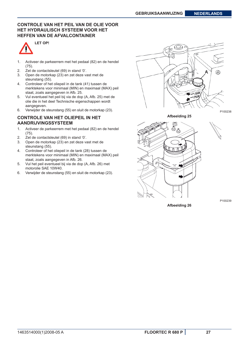 Nilfisk-ALTO R 680 P User Manual | Page 125 / 132