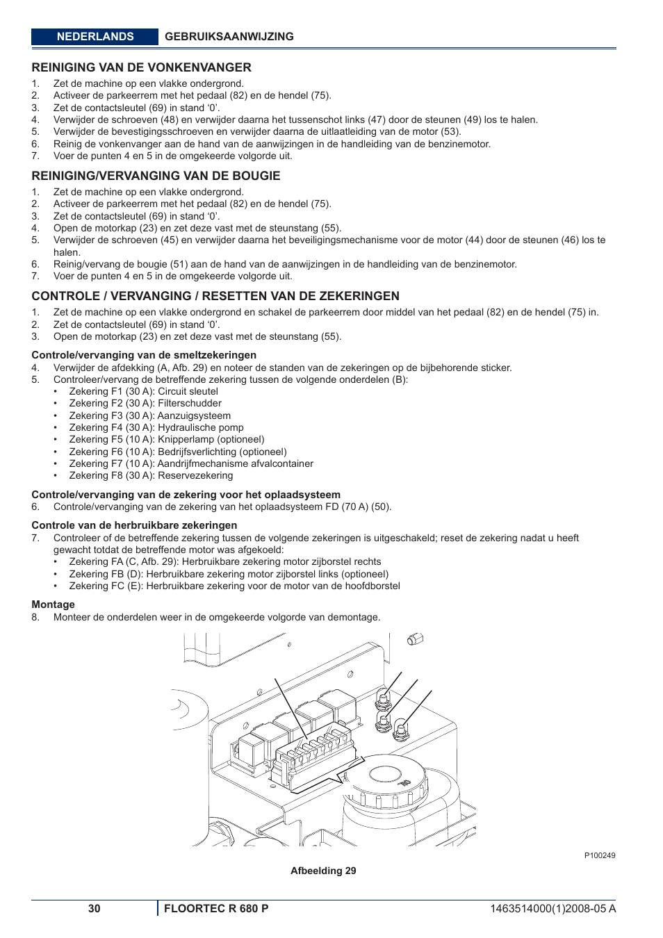 Nilfisk-ALTO R 680 P User Manual | Page 128 / 132