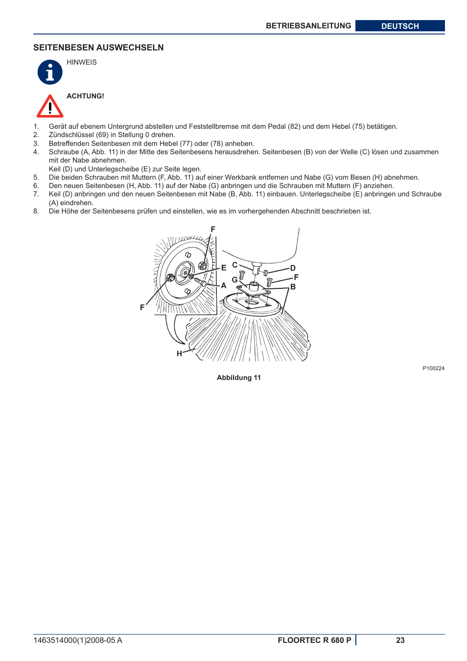 Nilfisk-ALTO R 680 P User Manual | Page 25 / 132