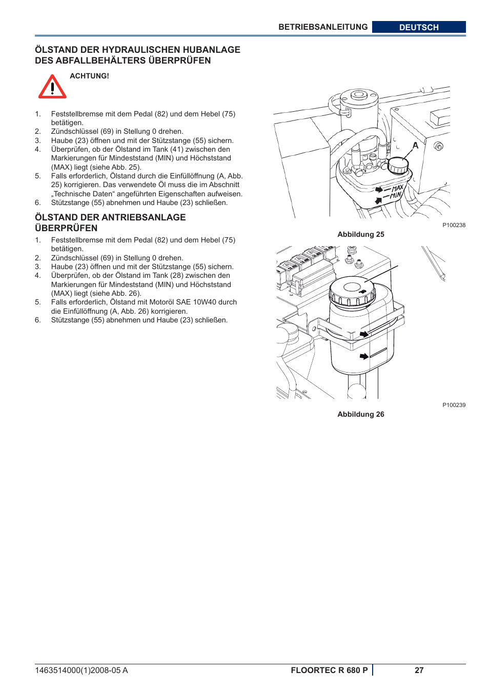 Nilfisk-ALTO R 680 P User Manual | Page 29 / 132