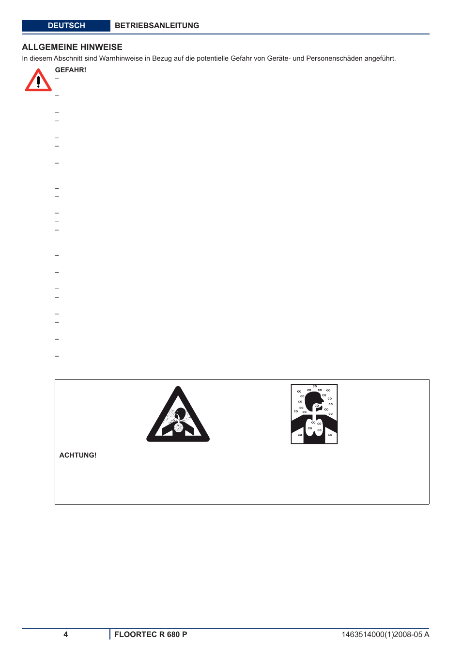 Nilfisk-ALTO R 680 P User Manual | Page 6 / 132