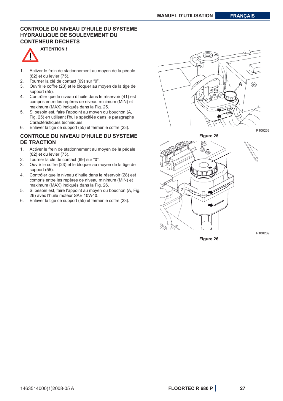 Nilfisk-ALTO R 680 P User Manual | Page 61 / 132