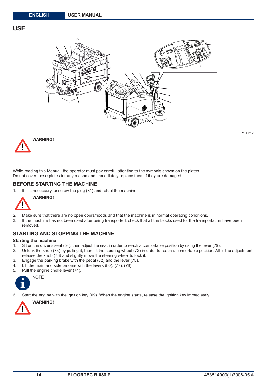 Nilfisk-ALTO R 680 P User Manual | Page 80 / 132