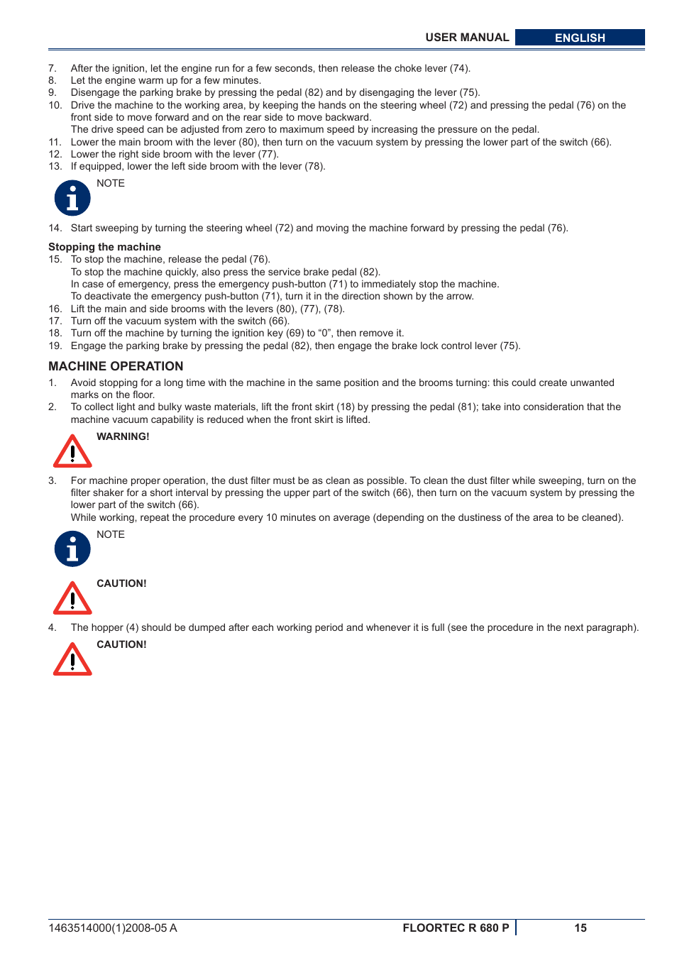 Nilfisk-ALTO R 680 P User Manual | Page 81 / 132