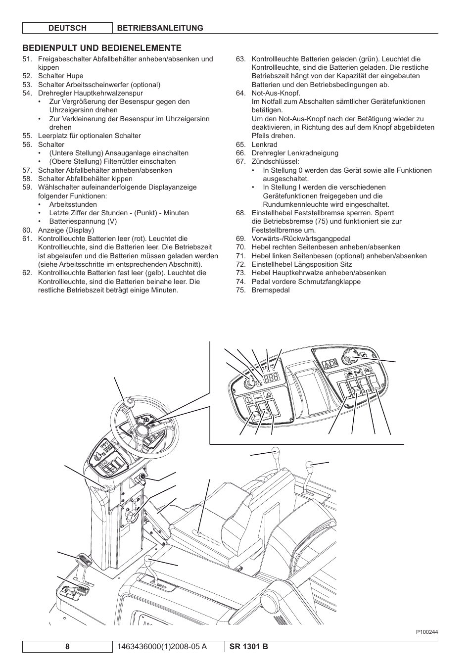 Nilfisk-ALTO SR 1301 B User Manual | Page 10 / 124