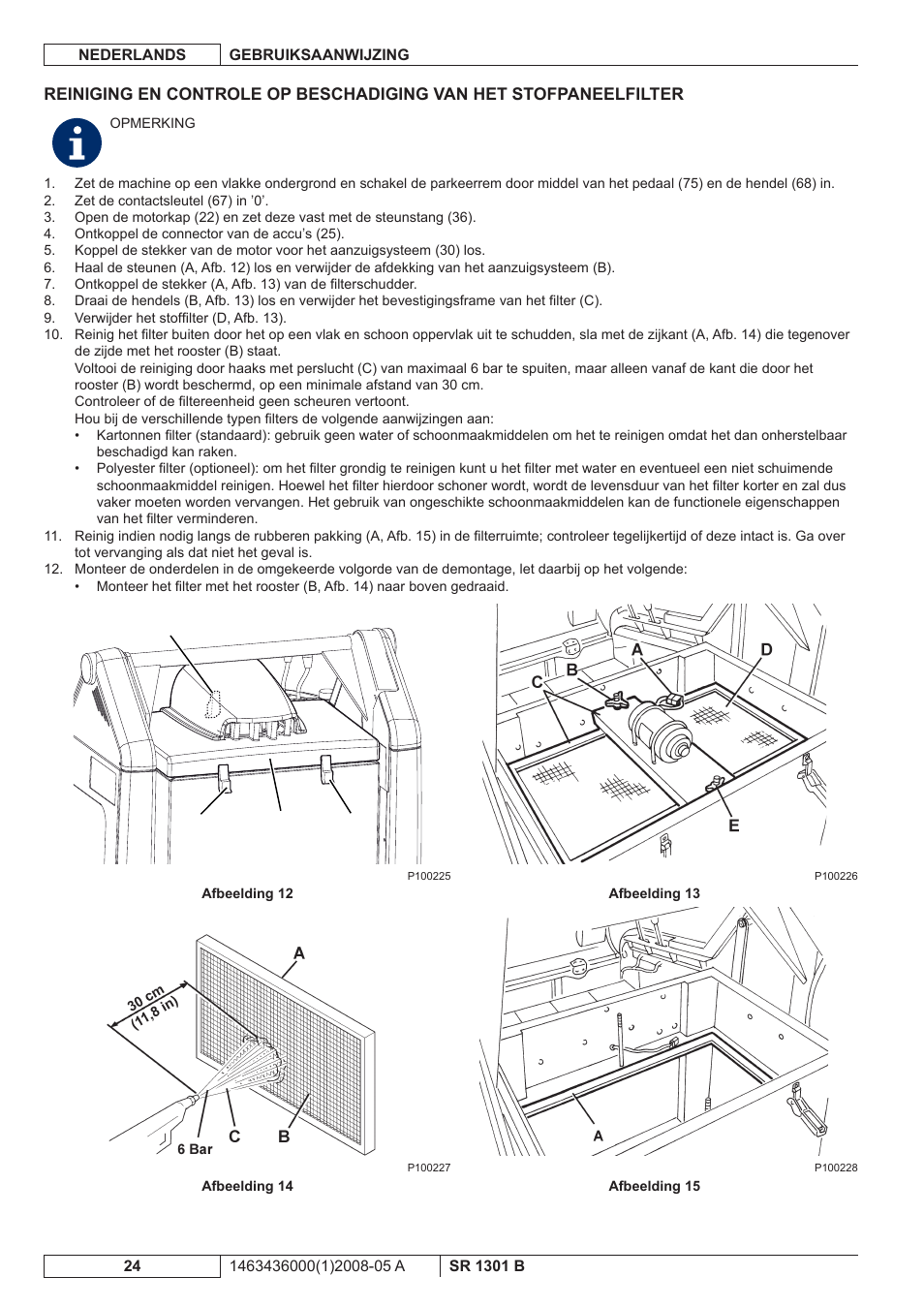 Nilfisk-ALTO SR 1301 B User Manual | Page 116 / 124