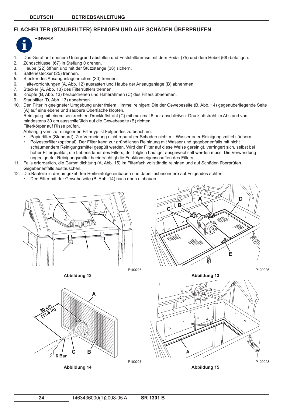 Nilfisk-ALTO SR 1301 B User Manual | Page 26 / 124