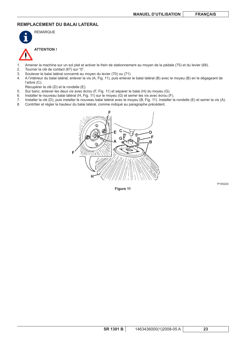 Nilfisk-ALTO SR 1301 B User Manual | Page 55 / 124