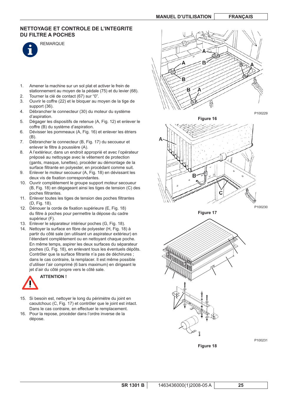 Nilfisk-ALTO SR 1301 B User Manual | Page 57 / 124