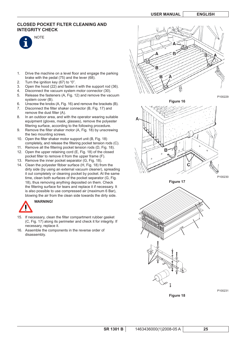 Nilfisk-ALTO SR 1301 B User Manual | Page 87 / 124