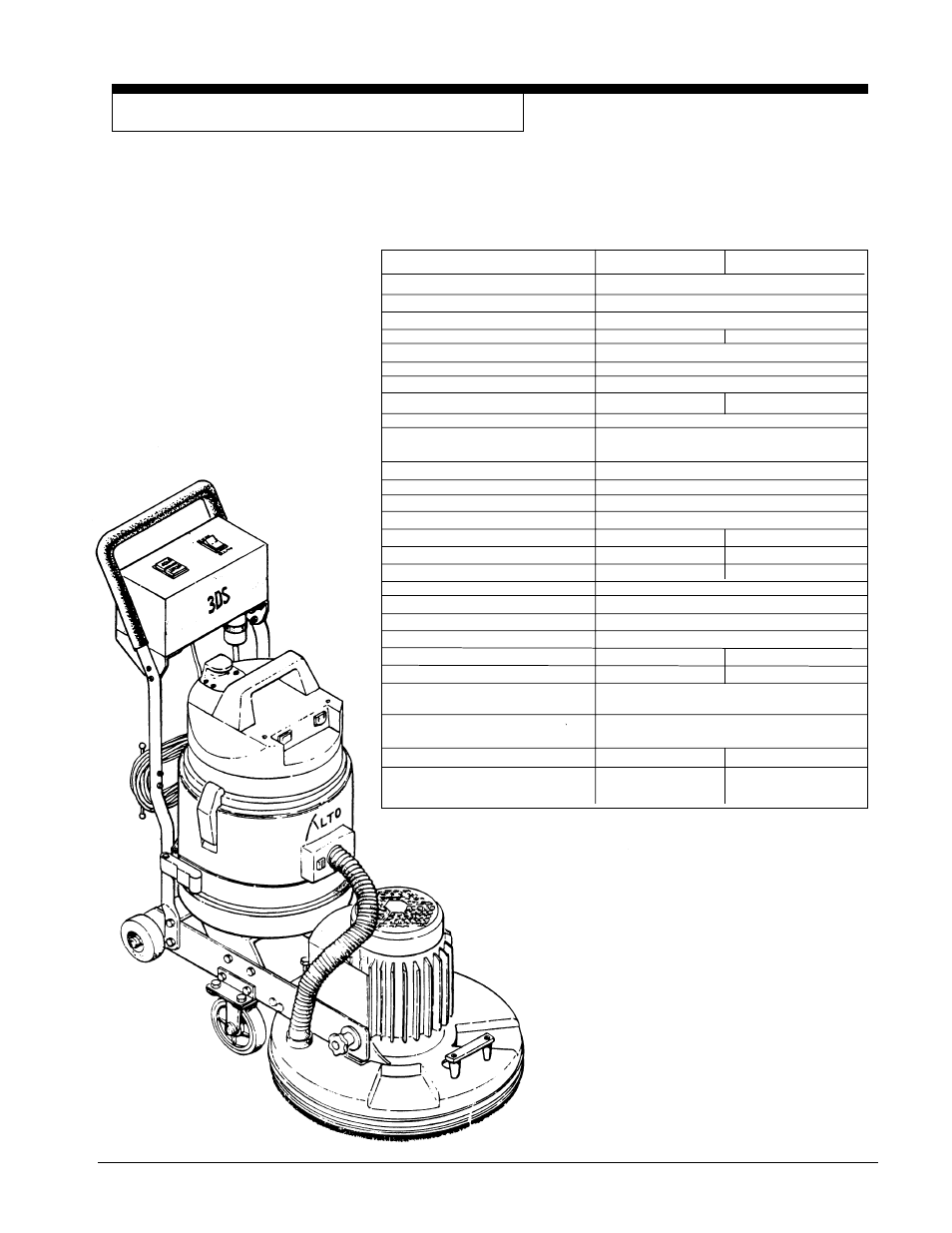 Introduction & machine specifications, Product specifications | Nilfisk-ALTO 3DS User Manual | Page 5 / 11