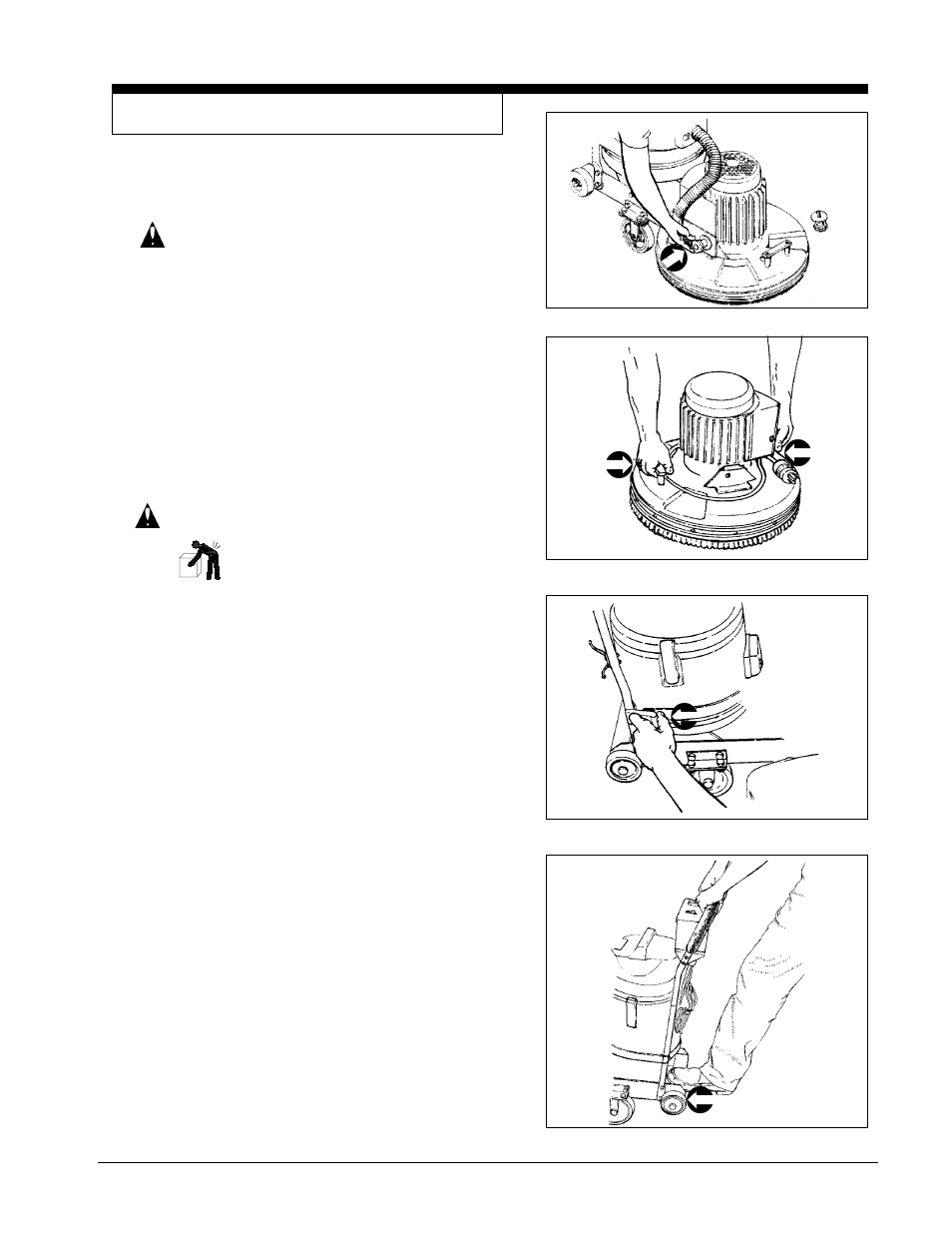 Machine breakdown/transportation | Nilfisk-ALTO 3DS User Manual | Page 7 / 11