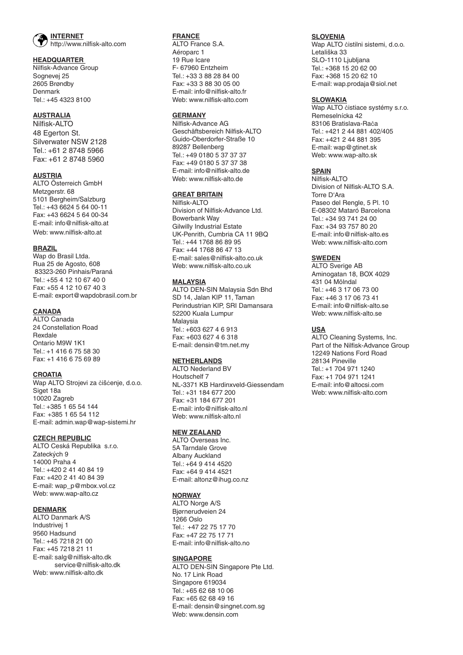Nilfisk-ALTO ATTIX 550-2M User Manual | Page 18 / 18