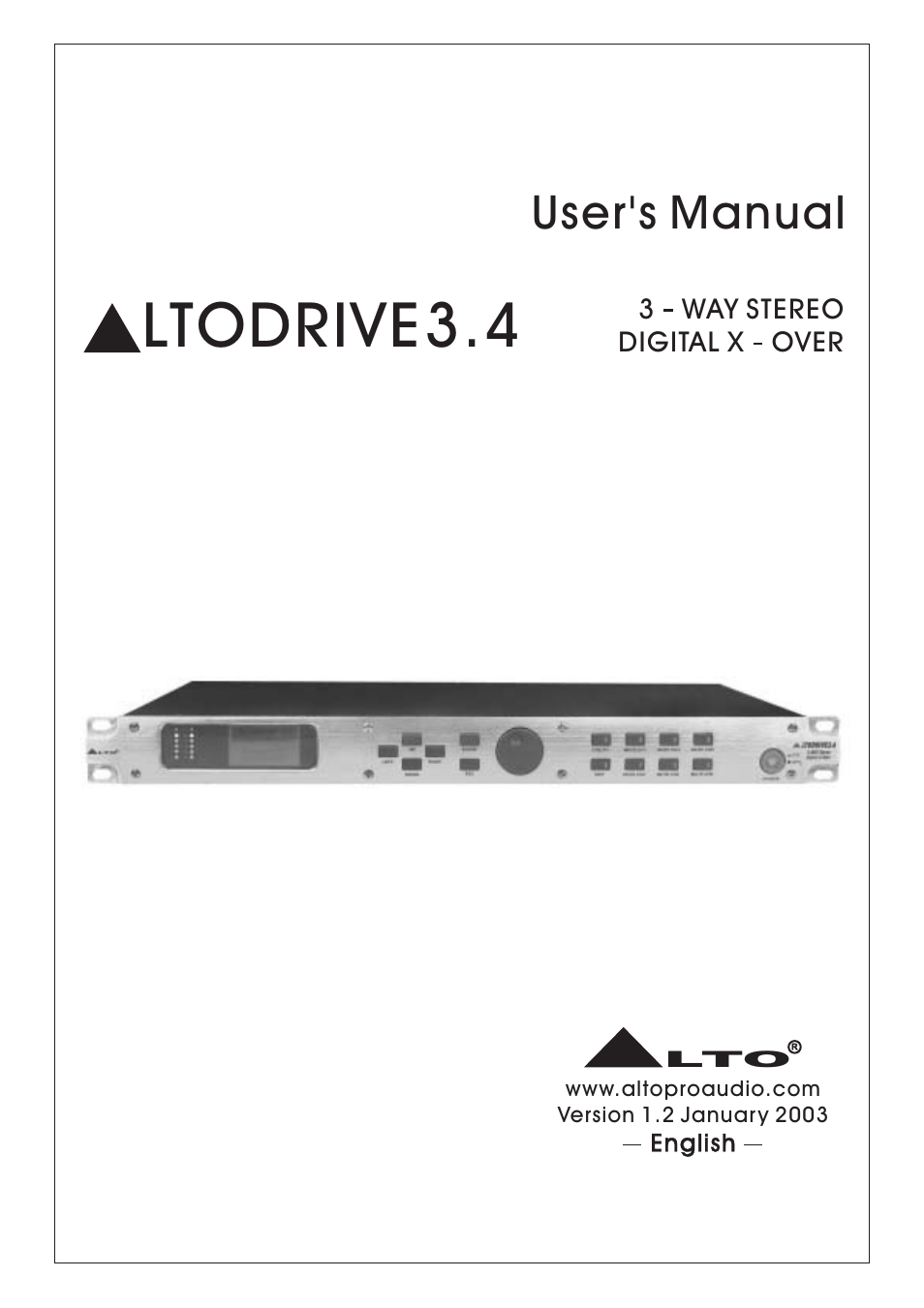 Nilfisk-ALTO DIGITAL X OVER User Manual | 20 pages