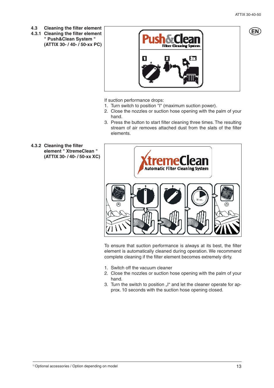 Nilfisk-ALTO 30/BATT/PC/XC User Manual | Page 15 / 26