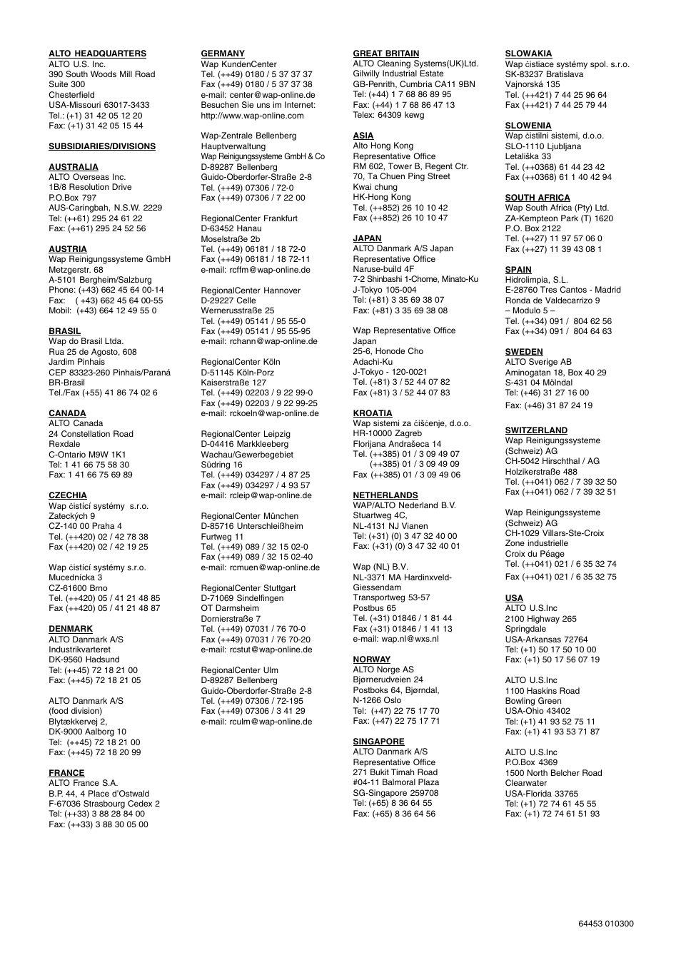 Nilfisk-ALTO BK 800 User Manual | Page 7 / 7