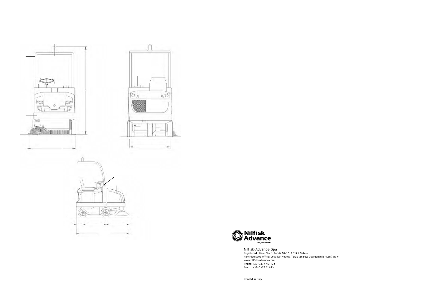Nilfisk-ALTO SR 1450 B-D User Manual | Page 100 / 100