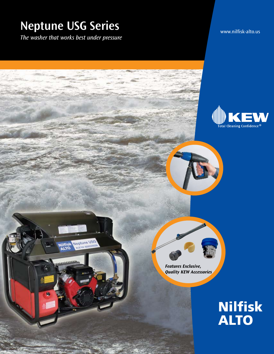 Nilfisk-ALTO Neptune USG Series User Manual | 2 pages