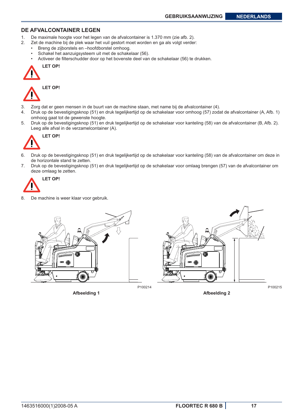 Nilfisk-ALTO R 680 B User Manual | Page 109 / 124