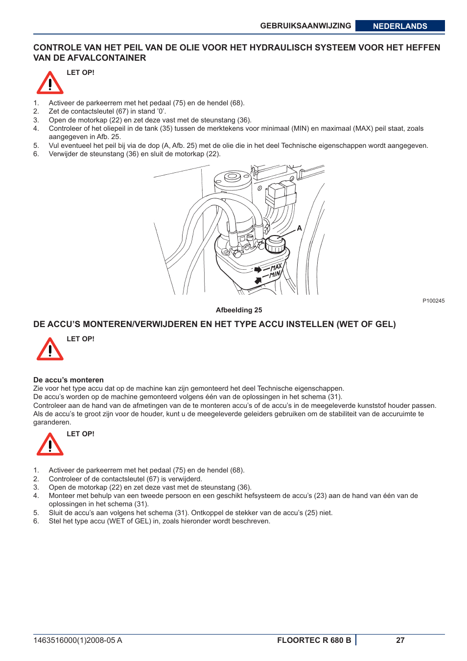 Nilfisk-ALTO R 680 B User Manual | Page 119 / 124