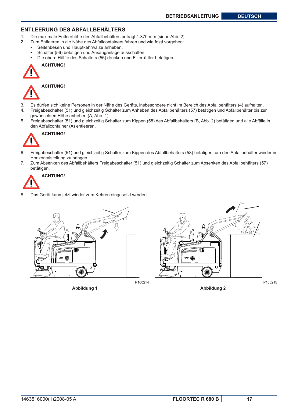 Nilfisk-ALTO R 680 B User Manual | Page 19 / 124